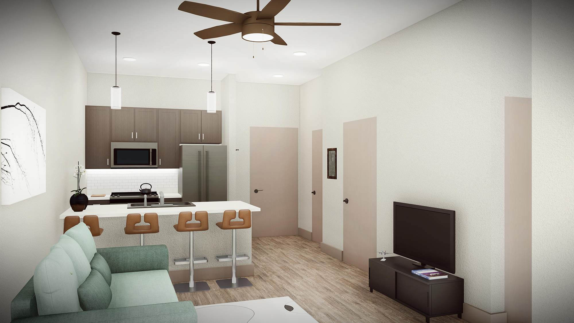 Studio The Brennan Apartments