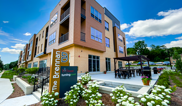 The Brennan Apartments Exterior View